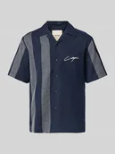 Koszule męskie - Koszula casualowa z listwą guzikową model ‘SEIO’ - miniaturka - grafika 1