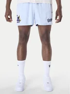 Spodenki męskie - New Era Szorty sportowe LA Dodgers MLB Woven 60596373 Błękitny Regular Fit - miniaturka - grafika 1