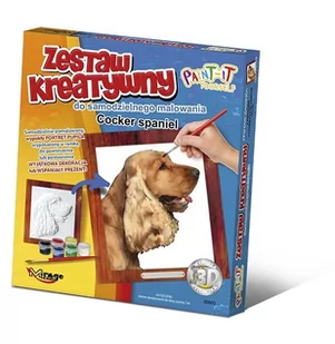 Mirage Hobby Zestaw kreatywny Cocker spaniel - Zabawki kreatywne - miniaturka - grafika 1