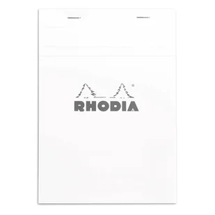 Blok Rhodia N°16 A5 14,8x21 cm, kratka, biały - Notesy i bloczki - miniaturka - grafika 1