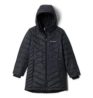 Kurtki i płaszcze dla dziewczynek - Columbia Długa kurtka dziewczęca Heavenly Long Jacket Czarny XS - miniaturka - grafika 1
