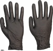 Rękawice robocze - CERVA SPOONBILL BLACK - rękawice chemiczne jednorazowe 8 - miniaturka - grafika 1