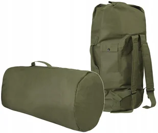 Dom Torba Transportowa Wojskowa Duffle 100L Zielona Worek Plecak Szpej Edc - Plecaki worki - miniaturka - grafika 1