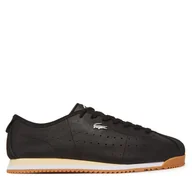 Sneakersy męskie - Sneakersy Lacoste 7-49SMA0042 Czarny - miniaturka - grafika 1