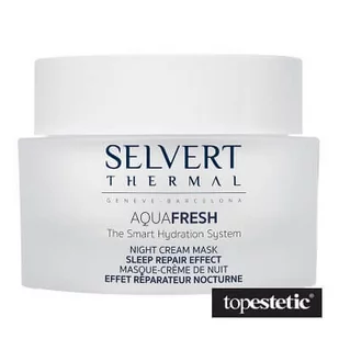 Selvert Thermal Selvert Thermal Night Cream Mask Naprawcza maska - krem na noc 50 ml - Maseczki do twarzy - miniaturka - grafika 1