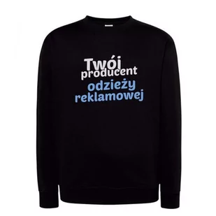 Bluza reklamowa unisex 290 g z logo własnym nadrukiem odzież reklamowa - Moda i Uroda OUTLET - miniaturka - grafika 1