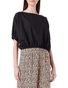 Sisley Bluzka damska, czarny 100, L - Bluzki damskie - miniaturka - grafika 1