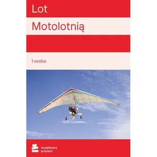 Karta podarunkowa WYJĄTKOWY PREZENT Lot Motolotnią Gliwice - Vouchery - miniaturka - grafika 1