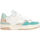 Trampki damskie - Pepe Jeans Damskie trampki CHESTER IVY W, zielone (MENTA GREEN), 40 EU, Zielony Menta Zielony, 42 EU - miniaturka - grafika 1