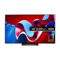 Telewizory - LG OLED evo C4 OLED77C44LA Telewizor 195,6 cm (77") 4K Ultra HD Smart TV Wi-Fi Czarny - miniaturka - grafika 1