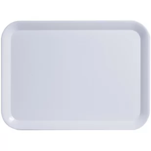 ZELLER Taca kuchenna kelnerska kolor biały ZELLER B07DN9JX4B - Tace i patery - miniaturka - grafika 1
