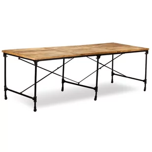 vidaXL Stół jadalniany, lite drewno mango, 240 cm - Stoły - miniaturka - grafika 1