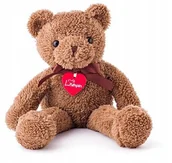 Maskotki i pluszaki - Miś Brązowy Been z sercem - 40cm - miniaturka - grafika 1