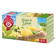 Herbata - TEEKANNE Ginger Lemon (imbir - cytryna), 20 torebek 6120 - miniaturka - grafika 1