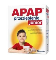 Przeziębienie i grypa - USP ZDROWIE Apap przeziębienie junior x 6 szt |  OD 199 PLN! - miniaturka - grafika 1