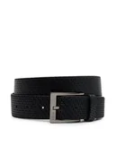 Paski - BOSS Pasek Męski 50542683 Czarny - miniaturka - grafika 1