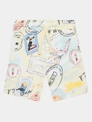 Spodenki damskie - Guess Szorty materiałowe N4GD03 KA6R3 Kolorowy Regular Fit - miniaturka - grafika 1