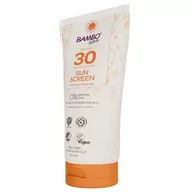 Balsamy i kremy do opalania - ABENA BAMBO Nature Krem przeciwsłoneczny SPF 30 nieperfumowany, 200ml - >>> DARMOWA od 99zł <<< w 24h ! - miniaturka - grafika 1