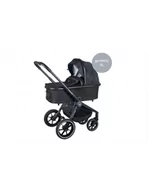 Wózki dziecięce - Muuvo Quick 2.0 2w1 Raven Black - miniaturka - grafika 1