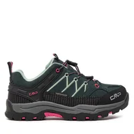 Buty trekkingowe dziecięce - Trekkingi CMP Rigel Low Wp 3Q13244 Czarny - miniaturka - grafika 1