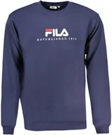 Bluzy męskie - BLUZA FILA BEZ ZAMKA MĘSKA BEŻOWA 2XL - miniaturka - grafika 1