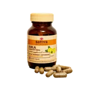 Odchudzanie i oczyszczanie - Sattva Ayurveda Amla Ekstrakt Kapsułki - miniaturka - grafika 1
