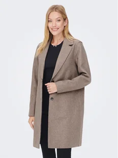 ONLY Płaszcz przejściowy 15213300 Beżowy Regular Fit - Płaszcze damskie - miniaturka - grafika 1