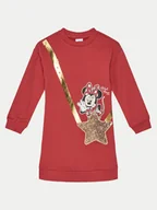 Sukienki i spódniczki dla dziewczynek - OVS Sukienka codzienna 2144353 Czerwony Regular Fit - miniaturka - grafika 1