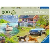 Puzzle - Puzzle RAVENSBURGER Letni domek 12001370 (200 elementów) - miniaturka - grafika 1