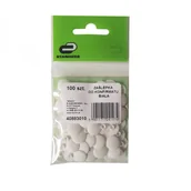 Zawiasy, okucia i inne akcesoria - Zaślepka konfirmatu biała 100 szt. Standers - miniaturka - grafika 1