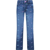 Spodnie sportowe damskie - Guess Jeansy | Relaxed fit - miniaturka - grafika 1