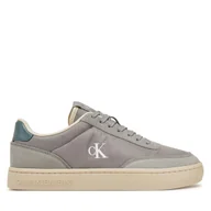 Sneakersy męskie - Sneakersy Calvin Klein Jeans Classic Cupsole In Tc YM0YM01194 Szary - miniaturka - grafika 1