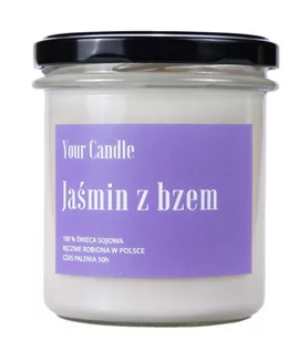 Świece - YOUR CANDLE (ŚWIECE SOJOWE) ŚWIECA SOJOWA JAŚMIN Z BZEM 300 ml - YOUR CANDLE BP-5904890543317 - grafika 1