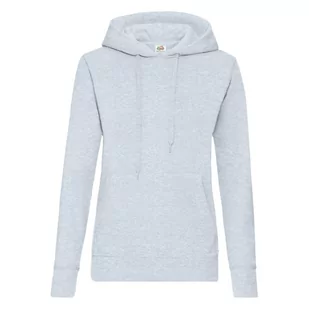 Bluza damska z kapturem Hooded Sweat Fruit of the Loom - Heather Grey XS - Bluzy damskie Bluza damska z kapturem Hooded Sweat Fruit of the Loom - Heather Grey XS - Bluzy damskie - miniaturka - grafika 1
