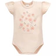Body dla niemowląt - PINOKIO BODY KROTKI REKAW SUMMER GARDEN BEZ 62 - miniaturka - grafika 1