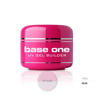 Silcare Base One Pink żel budujący do paznokci 15g - Żele do paznokci - miniaturka - grafika 1