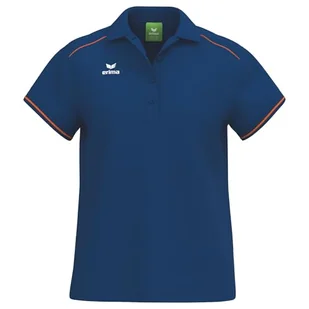 Erima Damska koszulka polo CMPT Pique´ (2112544), New Navy/Orange, 34 - Koszulki i topy damskie - miniaturka - grafika 1