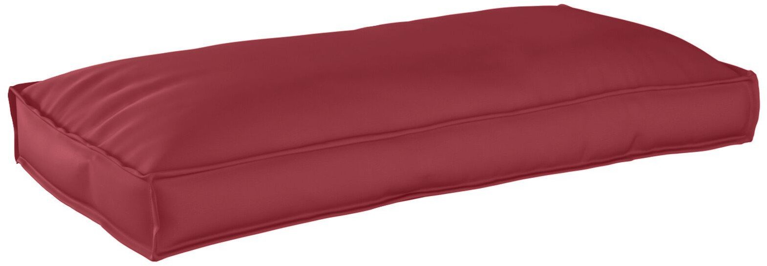 vidaXL Poduszka paletowa na siedzenie/oparcie Czerwona 120x60x12 cm Materiał Oxford 42001564