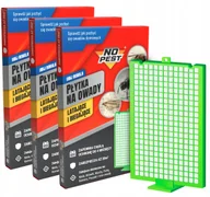 Zwalczanie i odstraszanie szkodników - Płytka Owadobójcza Pułapka na Owady Mrówki Karaluchy Pająki Pchły Prusaki Mole Komary Muchy Osy Ćmy"Ubij Robala" 3 szt - miniaturka - grafika 1