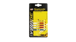 Grene Moje Auto VIRAGE Zestaw Bezpieczników Samochodowych Cylindrycznych 10 szt 94-038 94-038 - Bezpieczniki elektryczne - miniaturka - grafika 1