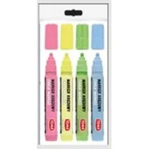 Marker kredowy pastel 4 kolory - Przybory szkolne - miniaturka - grafika 1