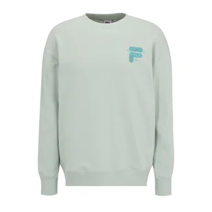 Męska Bluza FILA BABEN OVERSIZED FAM0332-60026 – Zielony - Bluzy męskie - miniaturka - grafika 1