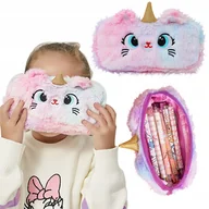 Piórniki - PIÓRNIK SZKOLNY JEDNOROŻEC SASZETKA KOSMETYCZKA - miniaturka - grafika 1