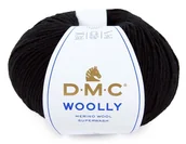 Pasmanteria - Włóczka DMC Woolly 100% wełna merino kol. 02 czarny - miniaturka - grafika 1