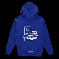 Odzież do sportów motorowych - Bluza kangurka IS THAT A SUPRA niebieska-XL - miniaturka - grafika 1