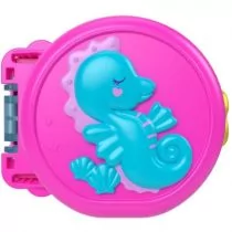 Polly Pocket Kompaktowy minizestaw, różowy Mattel - Lalki dla dziewczynek - miniaturka - grafika 1