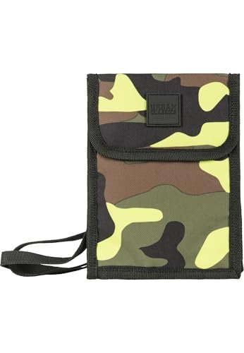 Urban Classics Neck Pouch Oxford saszetka na piersi, 18 cm, Frozenyellow Camo (wielokolorowa) - TB2144