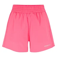 Spodenki damskie - Damskie Spodenki CRAFT CORE ESSENCE SHORTS W 1915943-745000 – Różowy - miniaturka - grafika 1