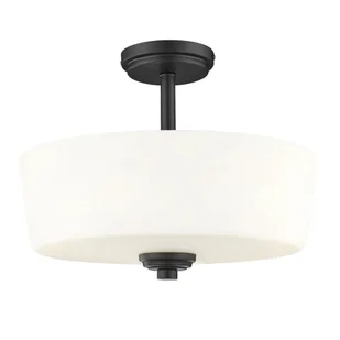 Aspen lampa sufitowa 3xE27 czarna/biały C03262BK - Lampy sufitowe - miniaturka - grafika 1