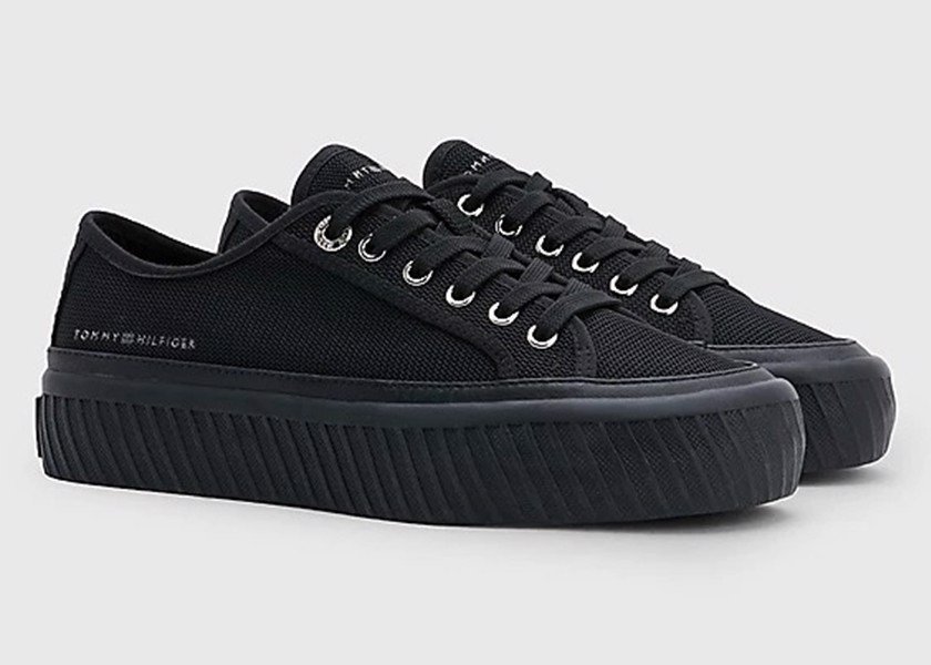 Tommy Hilfiger Półbuty FW0FW07156 37 Platform Vulcanized Sneaker